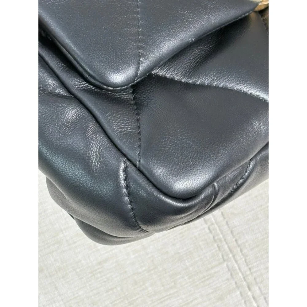 CHANEL Black Lambskin 19 Flap Bag Small Mixed HW - Picture 10 of 16